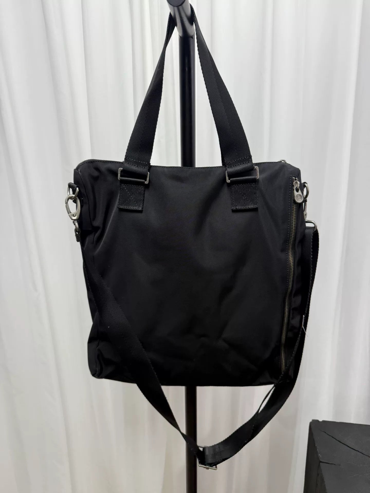 yohji yamamoto leather tote bag collaboration