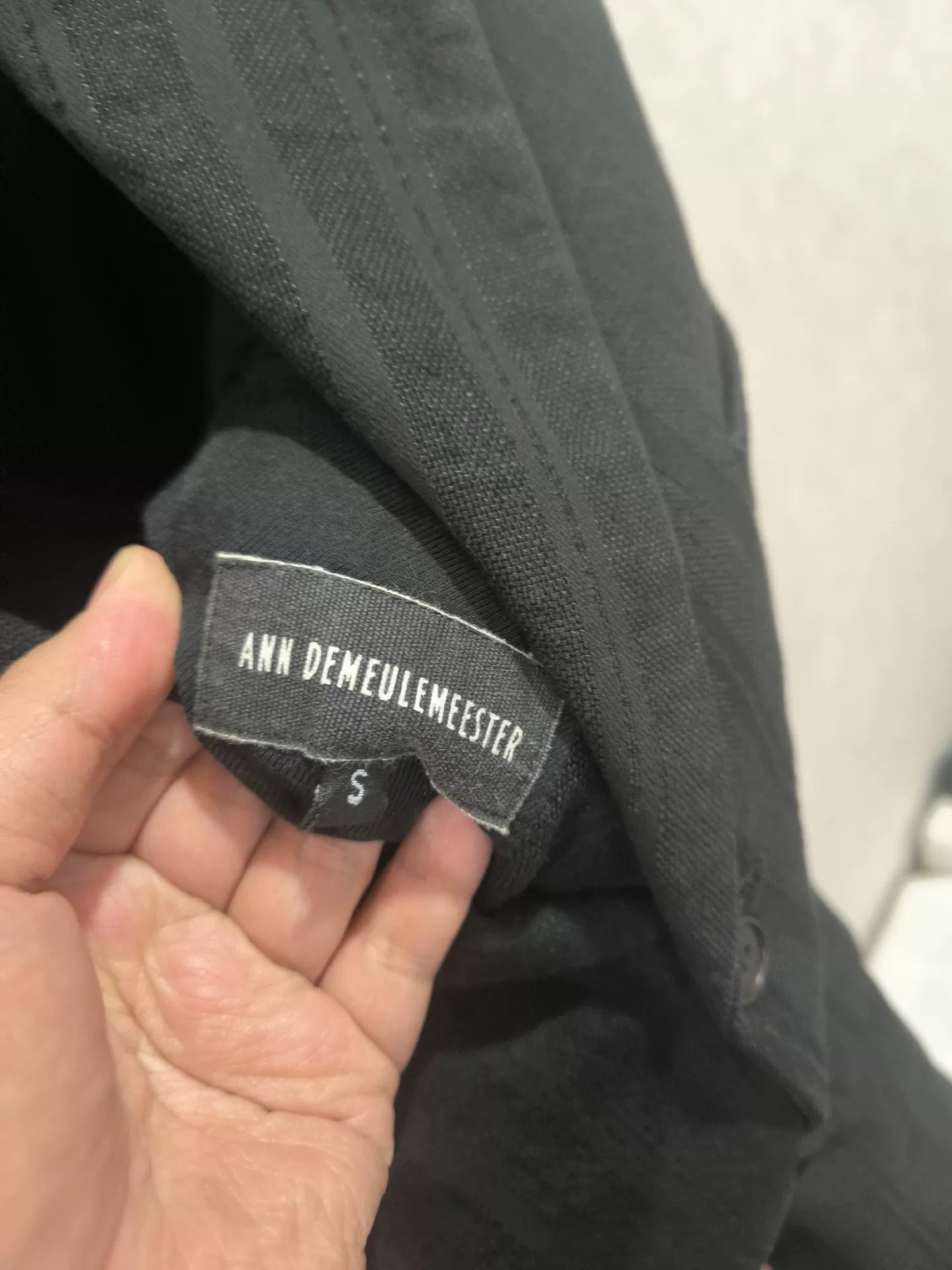 Ann Demeulemeester Dark Artisan Blazer