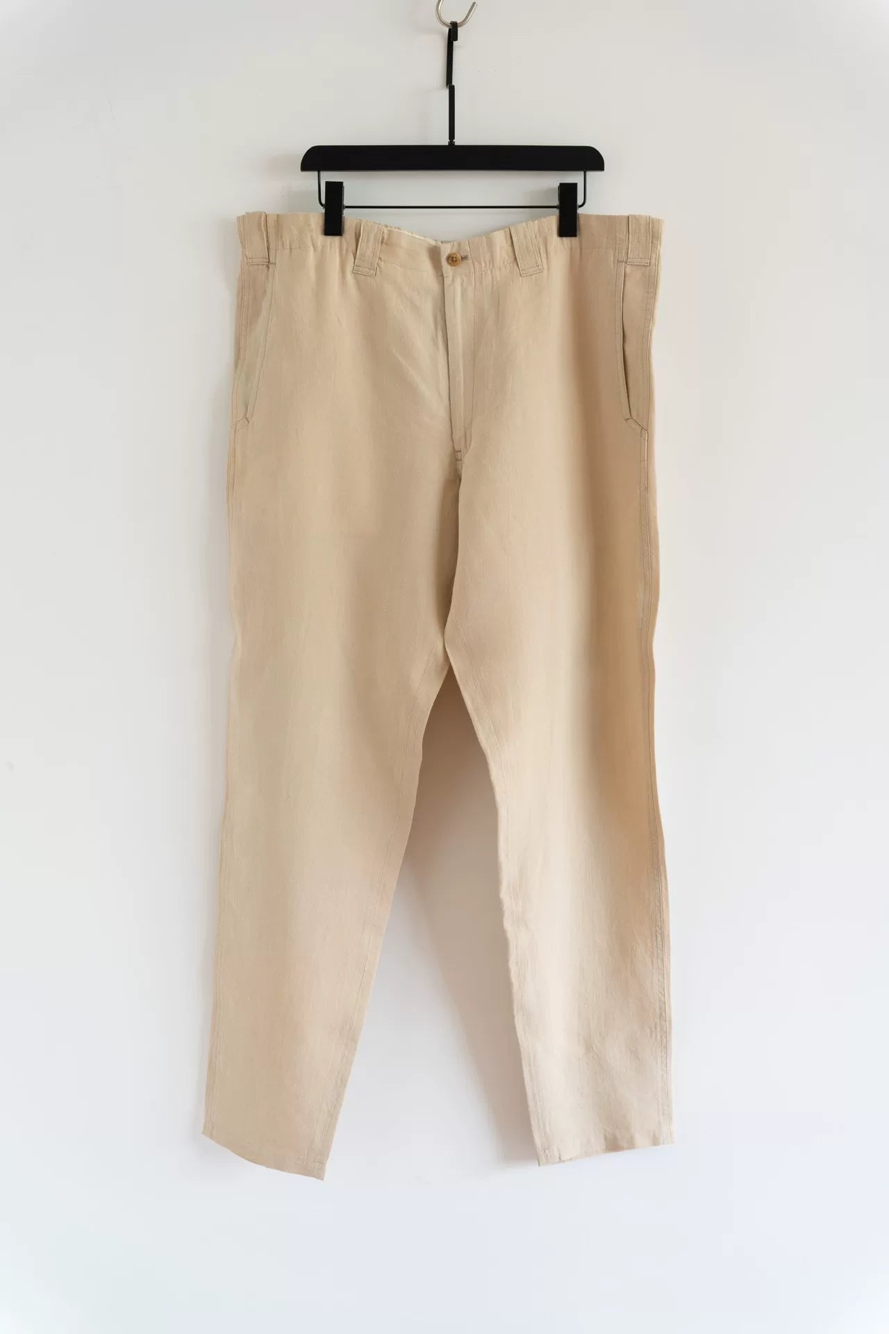 Yohji Yamamoto Linen Wide Leg Trousers