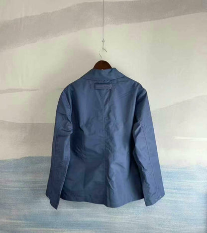 dior x parley waterproof blue jacket