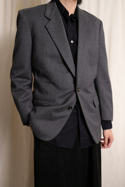 Comme des Garcons Homme 1980s Waist-Cinch Blazer