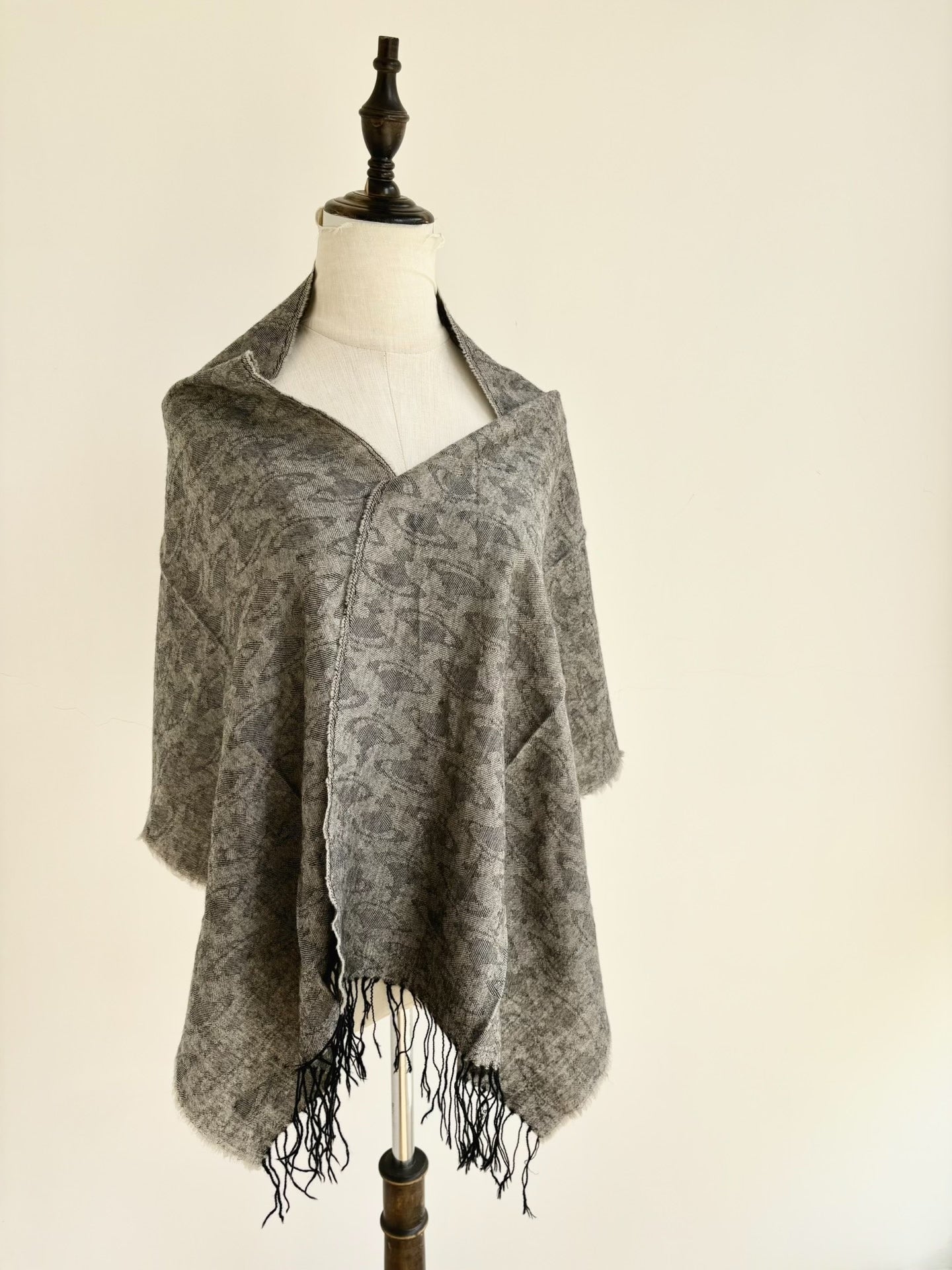 Vivienne Westwood Vintage Gray Saturn Scarf