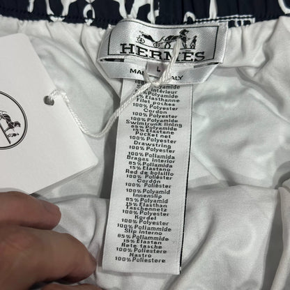 Hermes Beach Sport Shorts in Indigo