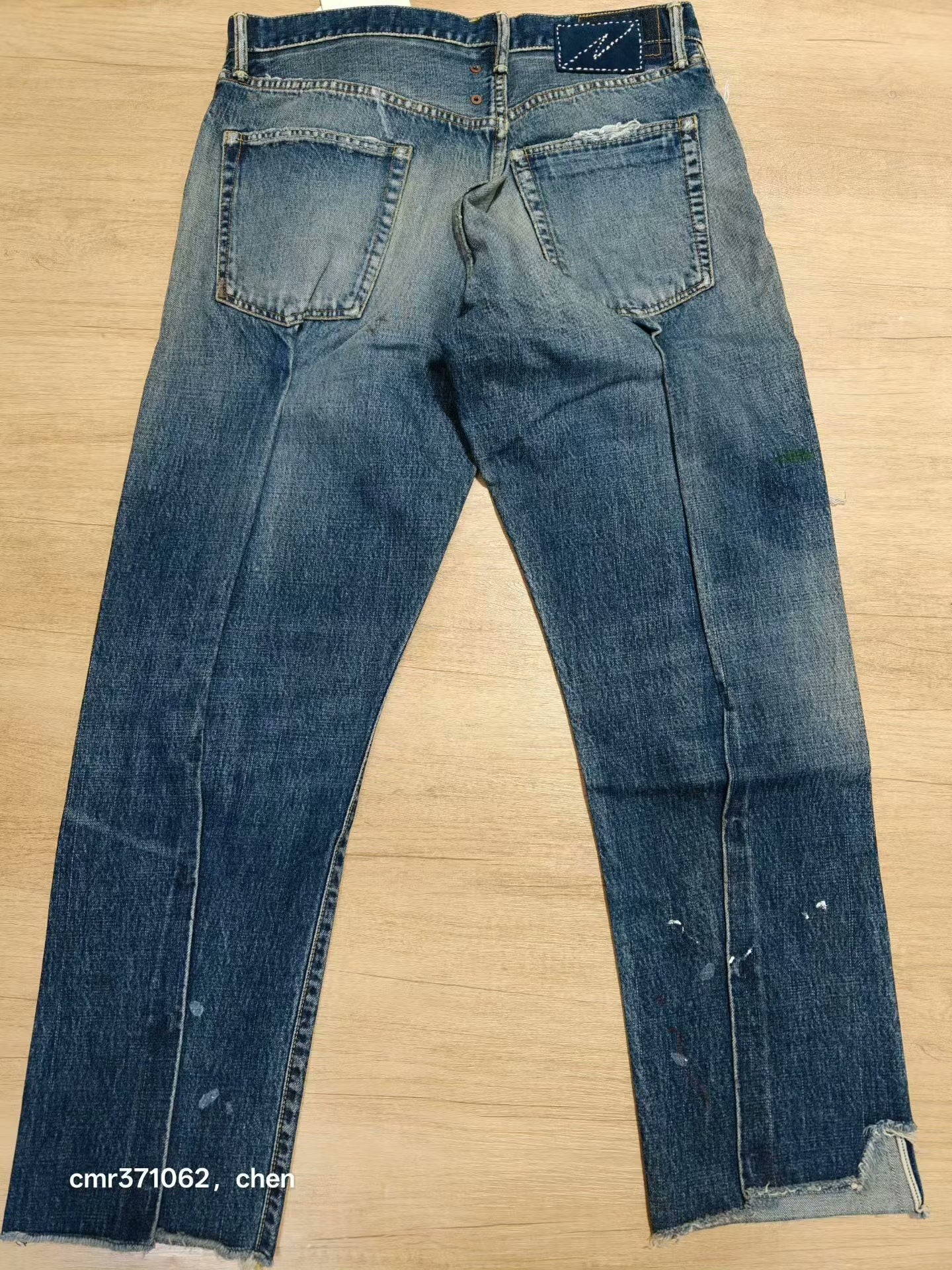 visvim 21 ICT Journeyman Pants Tacked Crash