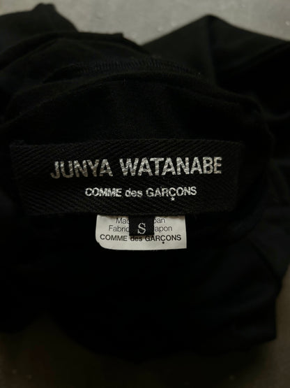 junya watanabe unique black long sleeve top