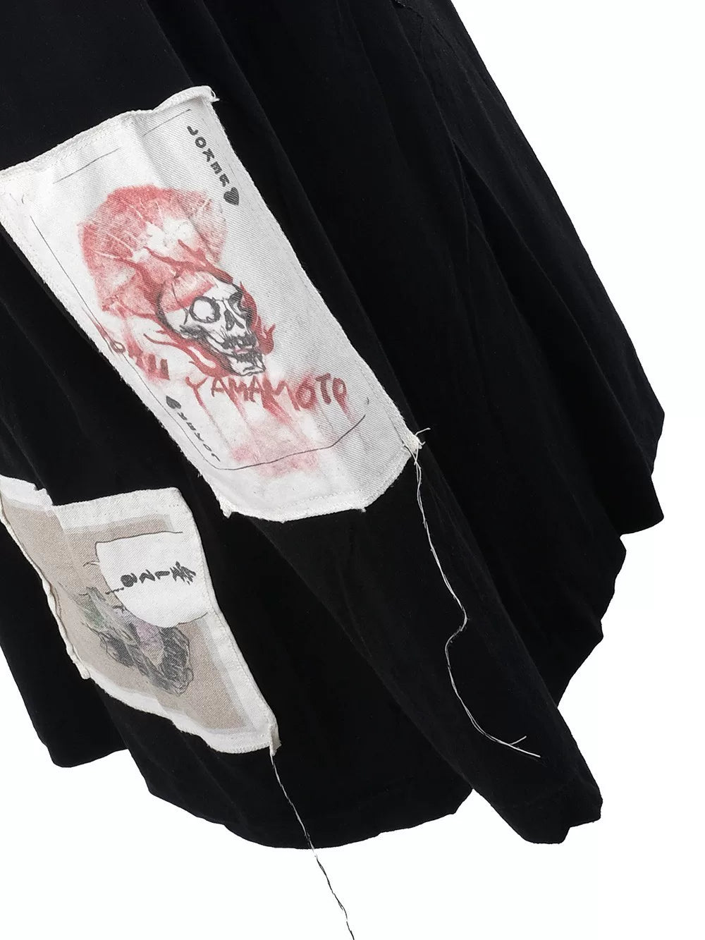YOHJI YAMAMOTO Black Long Sleeve Top