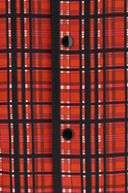 Saint Laurent Red Plaid Bomber Jacket