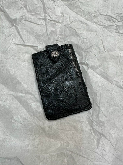 Chrome Hearts Cross Leather Card Holder