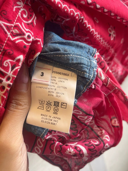 visvim Denim Shirt with Red Bandana