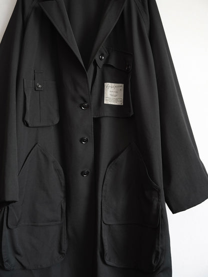 yohji yamamoto double-sided long coat