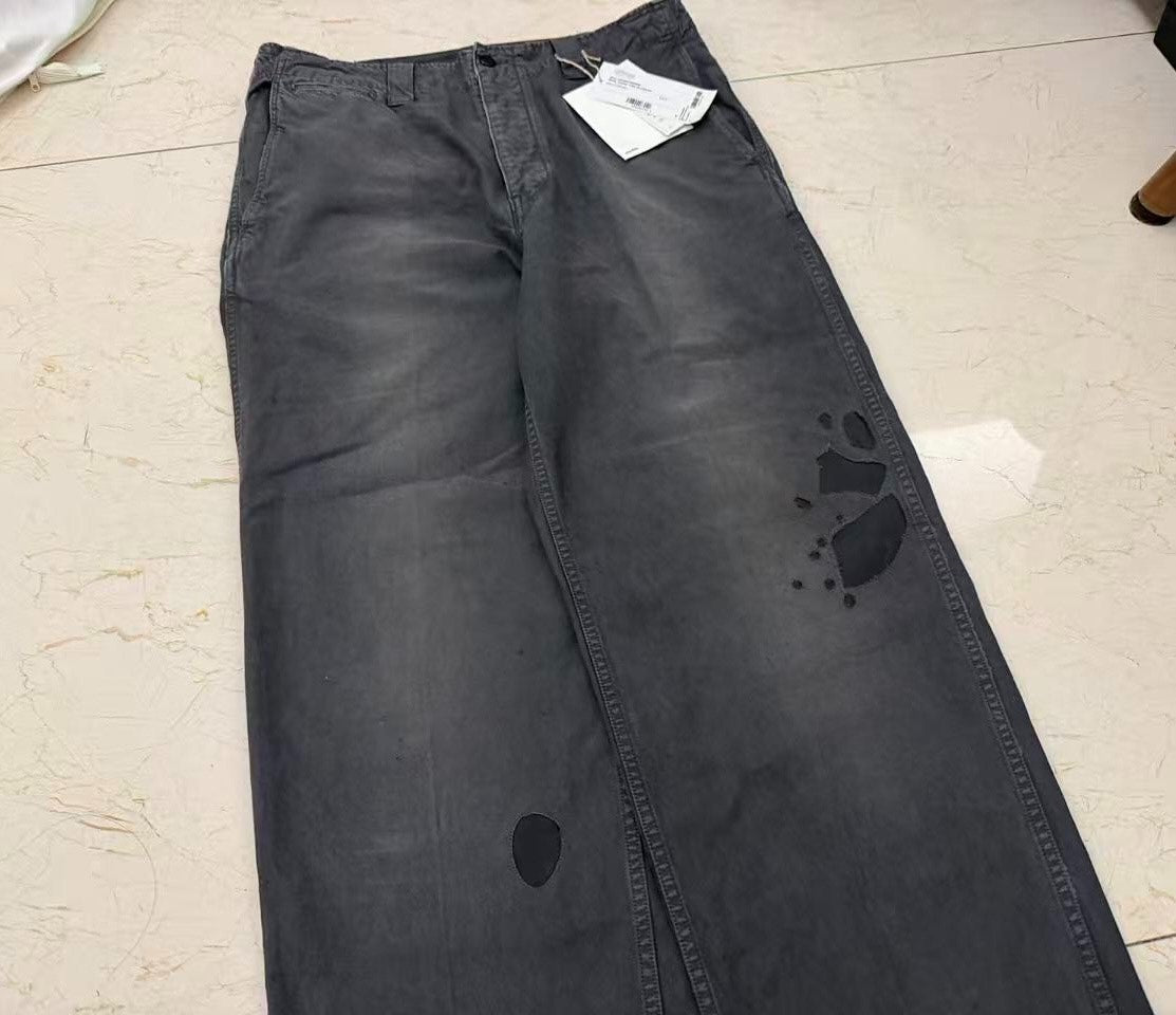 VISVIM EX WIDE CHINO PANTS CRASH