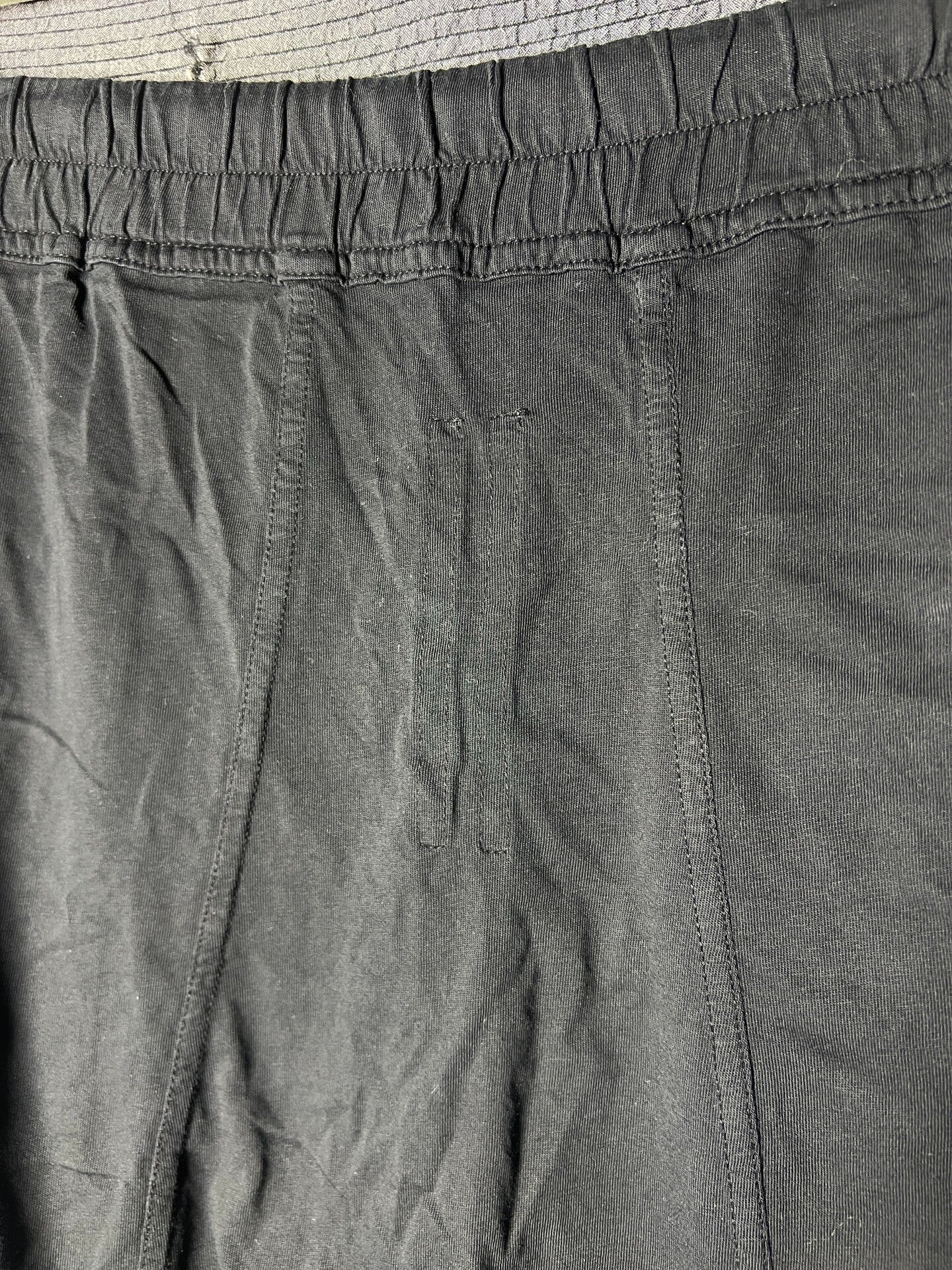 Rick Owens 16FW Cotton Drop-Crotch Cropped Pants