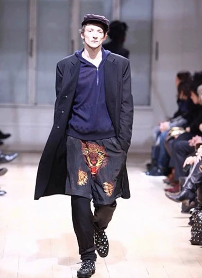 Yohji Yamamoto 09AW Leopard Reversible Coat