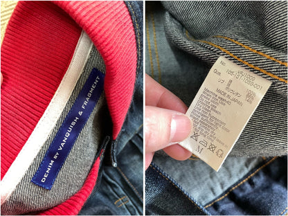 denim jacket by vanquish & fragment