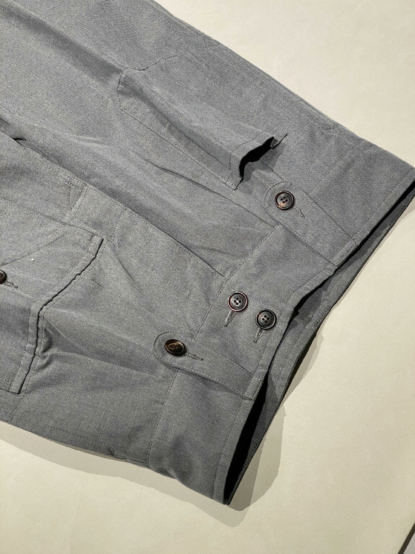 VisVim Gray Multi-Pocket Pants