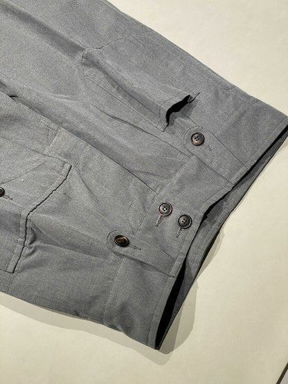 VisVim Gray Multi-Pocket Pants