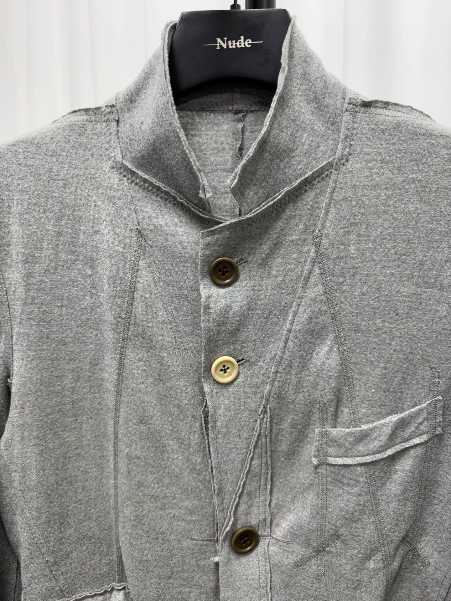 The Soloist Deconstructed Wool Blazer