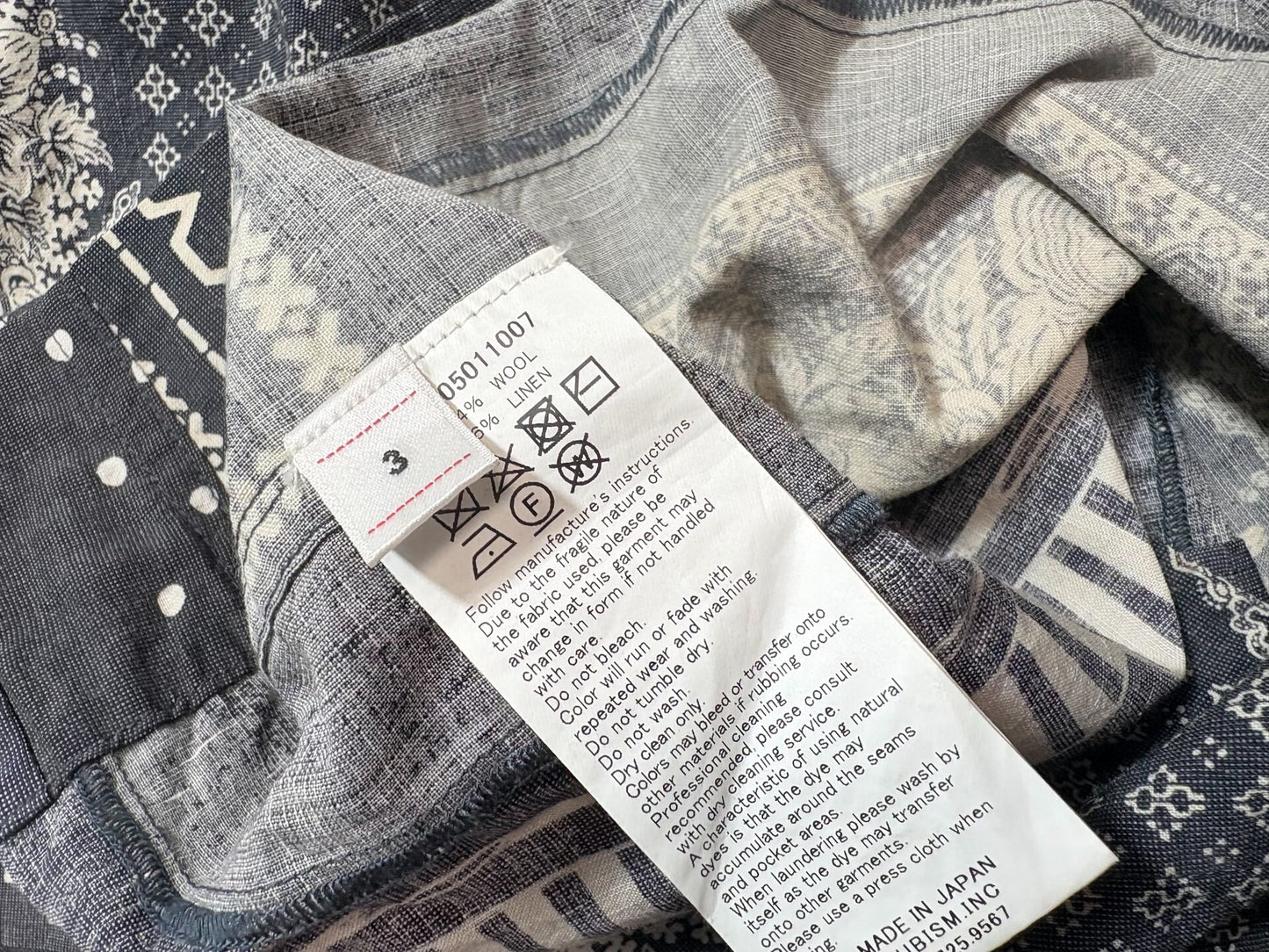VISVIM ICT COPA Mud-Dyed Shirt