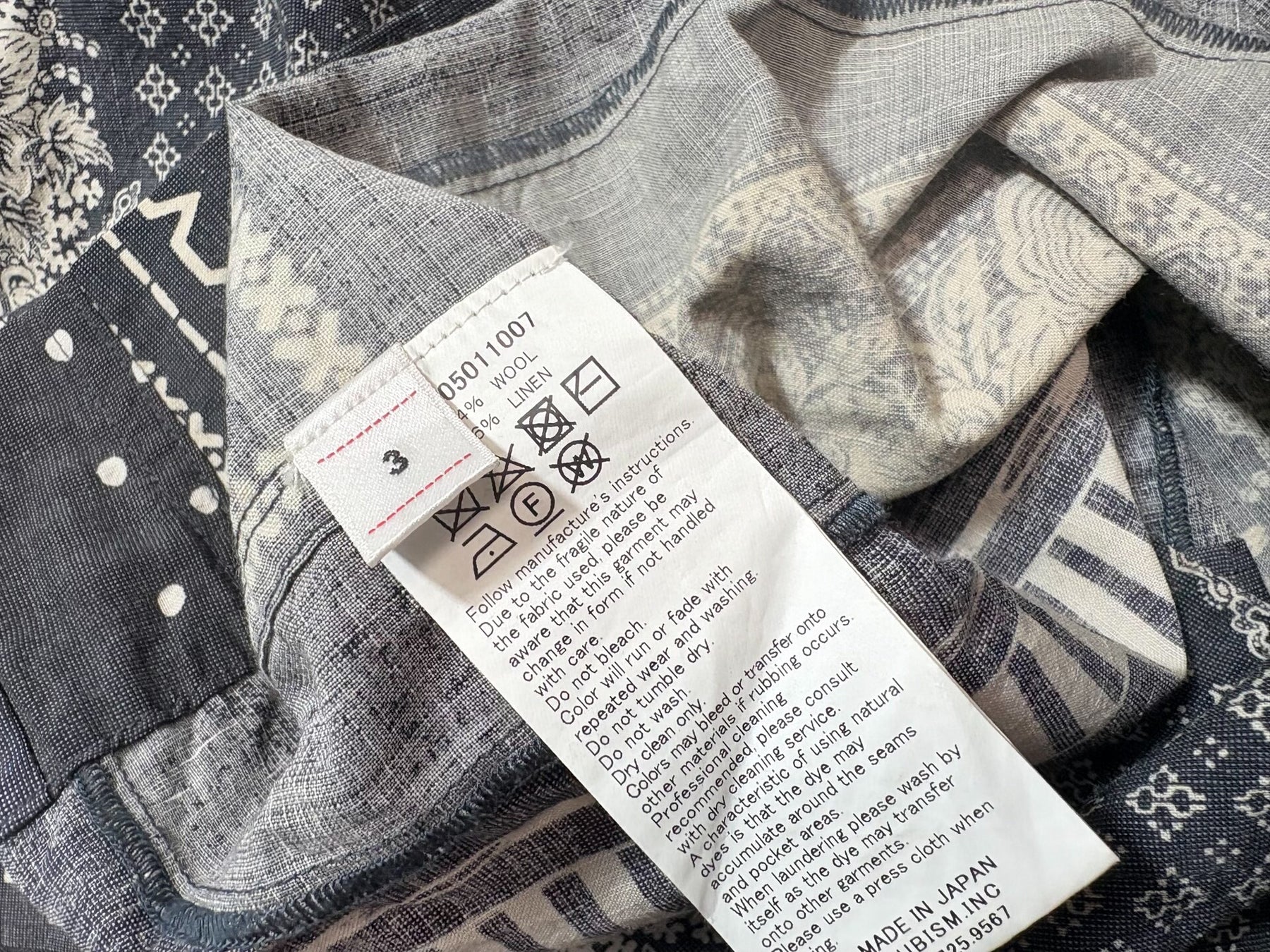 VISVIM ICT COPA Mud-Dyed Shirt