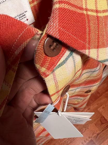 Visvim Red/Yellow Plaid Shirt
