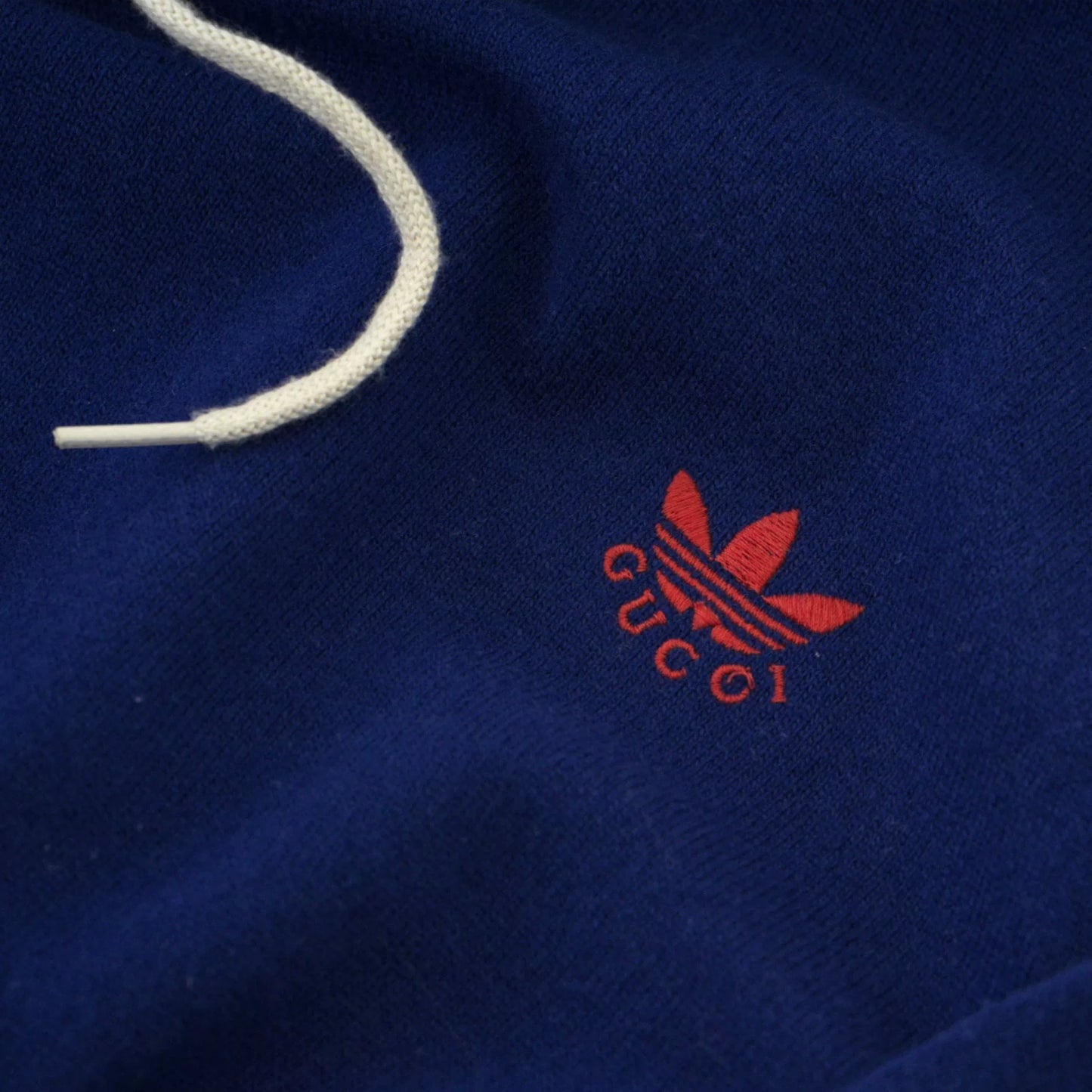 adidas x gucci wool sweatshirt navy blue