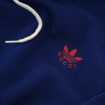 adidas x gucci wool sweatshirt navy blue