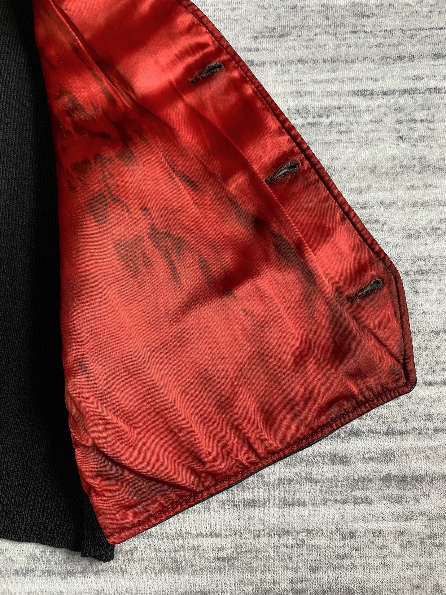 vintage western sleeveless leather vest