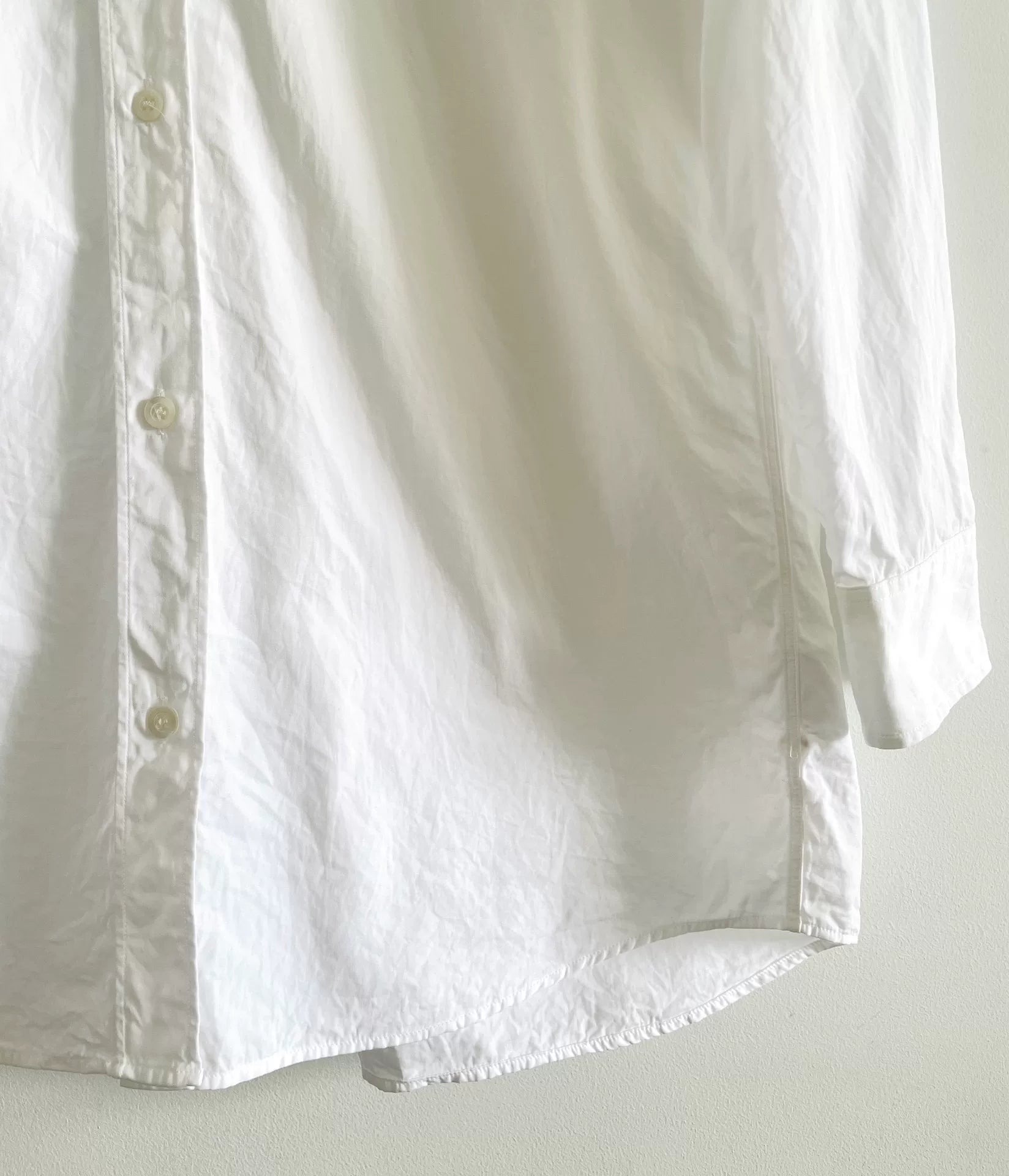 Dries Van Noten Unisex White Cotton Shirt