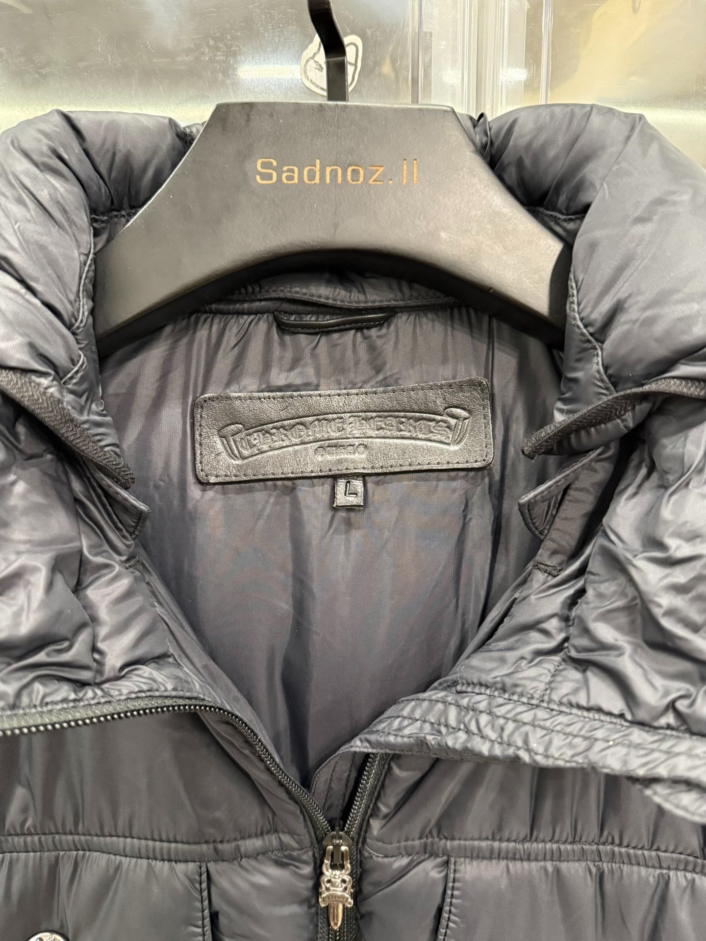 Chrome Hearts Sword Zip Down Vest