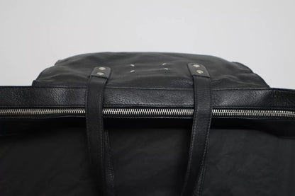 maison martin margiela leather briefcase