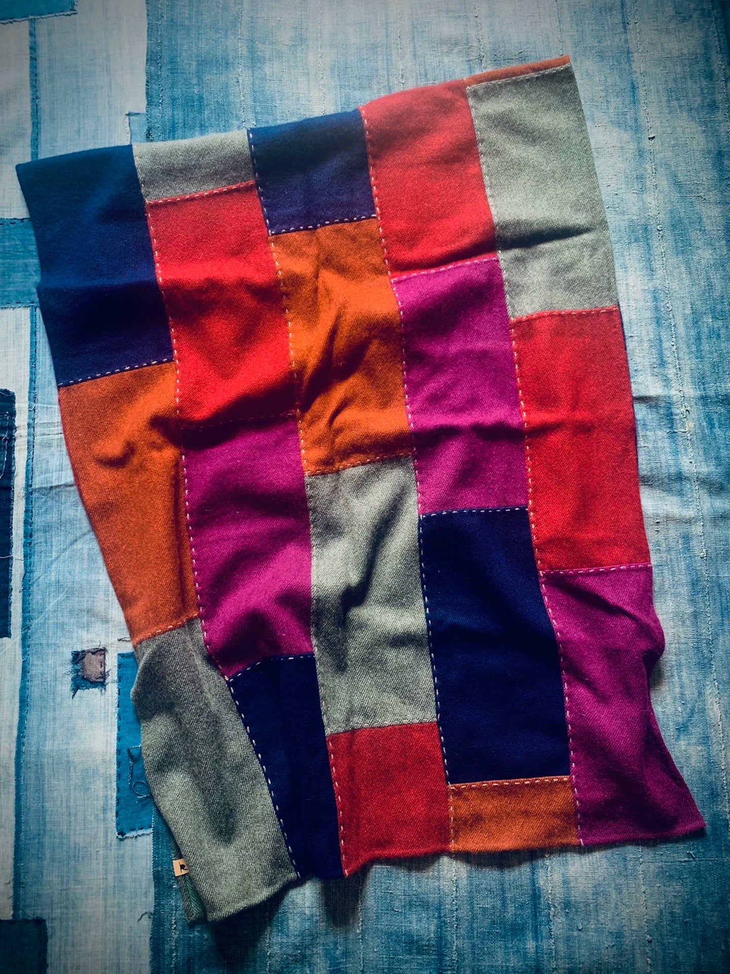 Visvim 2015AW Patchwork Yak Wool Blanket