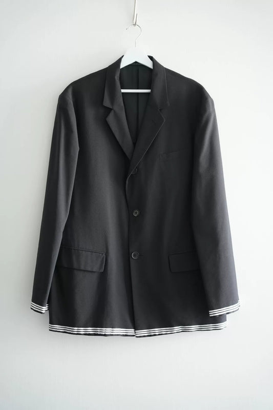 Yohji Yamamoto Striped Suit Jacket