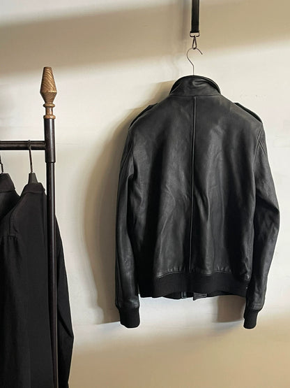 Jean Paul Gaultier Goat Leather Military Jacket