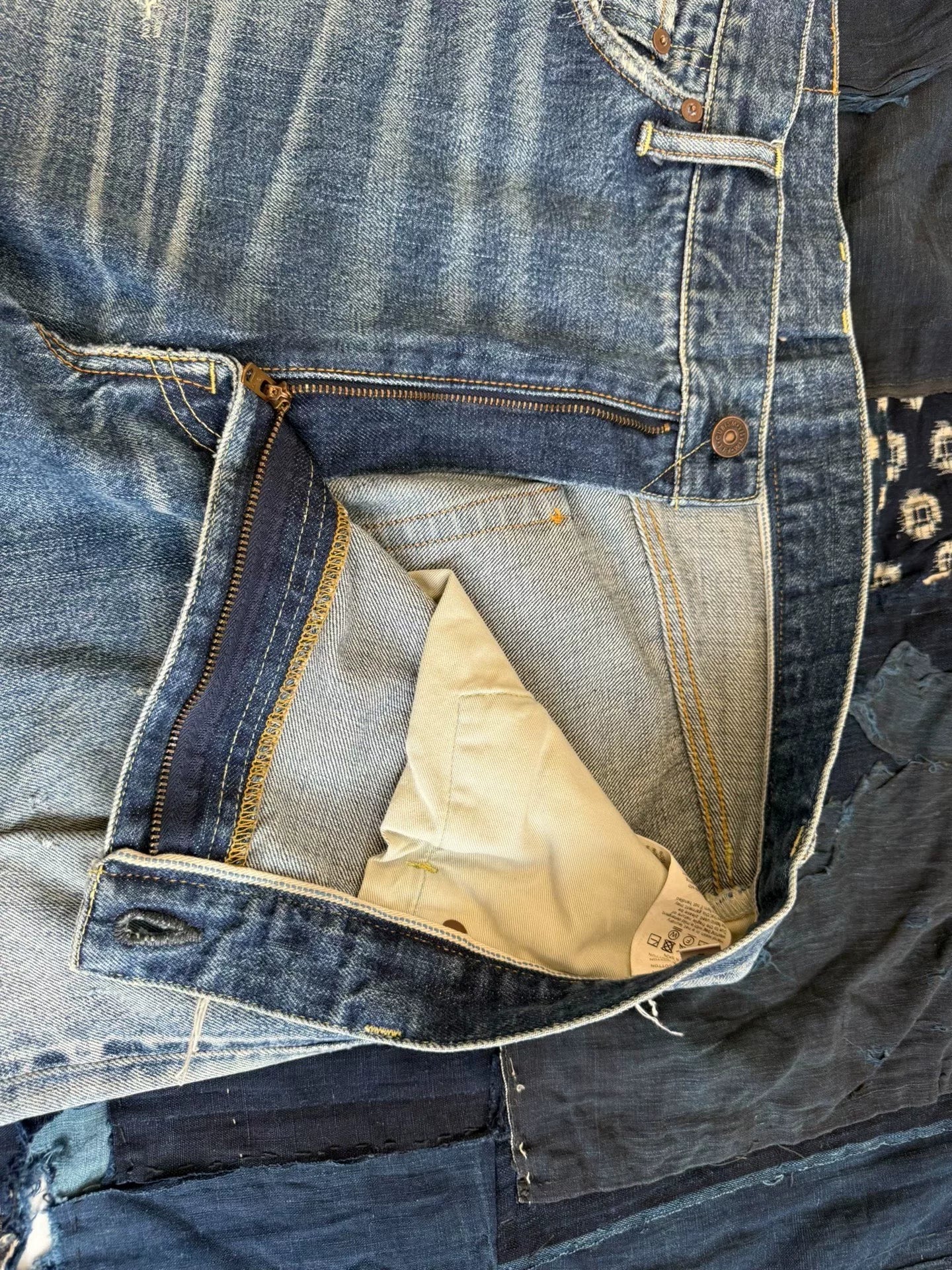 VISVIM 22SS JOURNEYMAN PANTS TACKED DMGD-27