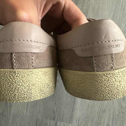 Saint Laurent Suede Court Classic Sneakers
