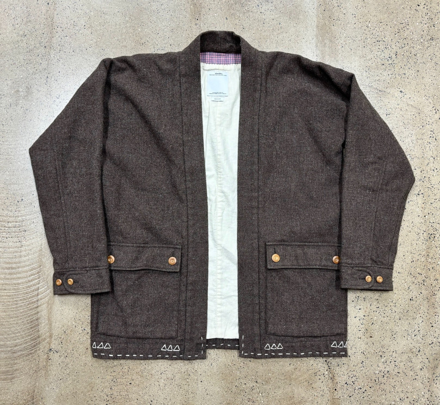 Visvim Sanjuro Jacket in Twill Wool