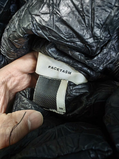 FACETASM 18AW Pleated Wool Down Jacket