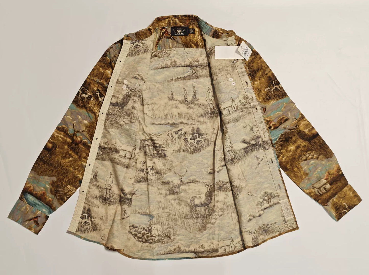 Ralph Lauren Vintage Hunting Print Shirt