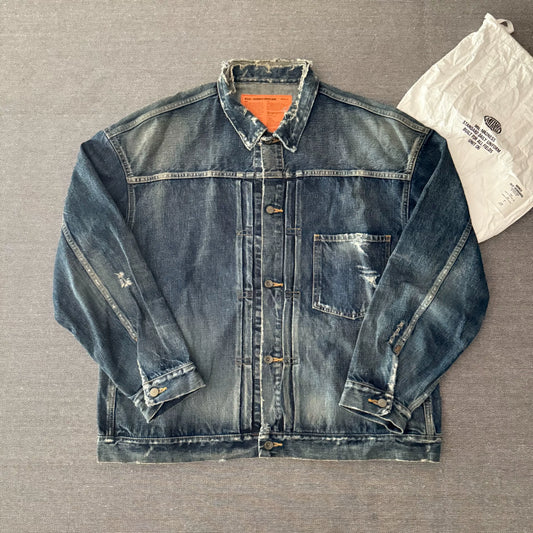 Madness 21ss Water-Washed Denim Jacket