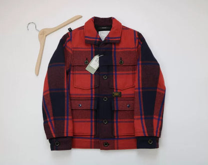 WTAPS LAMBER JACKET WOOL MELTON
