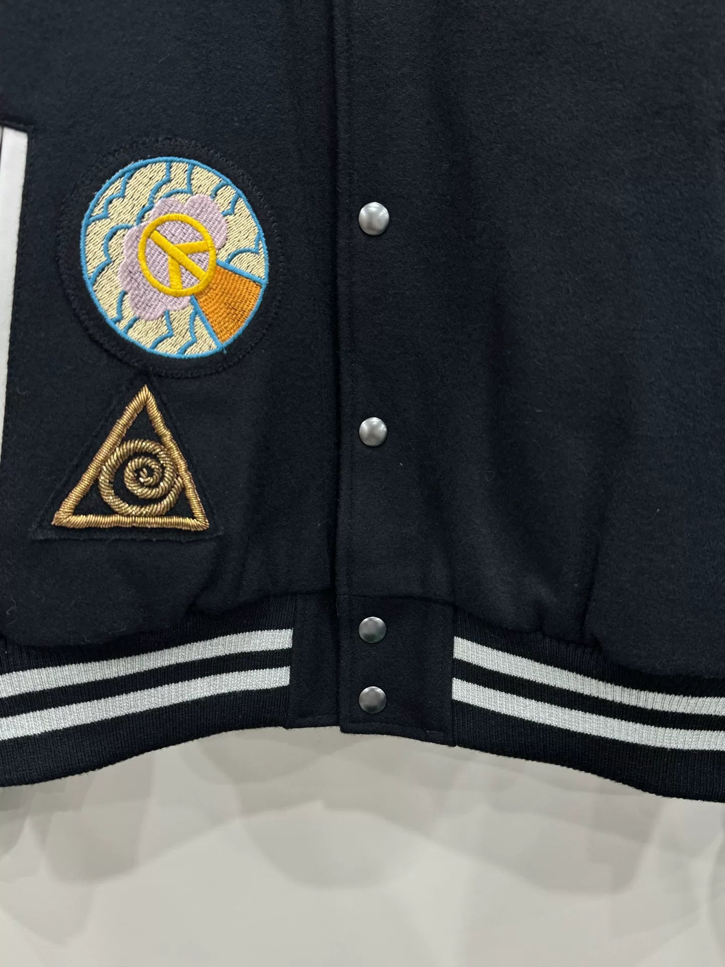 Dries Van Noten Stussy Varsity Baseball Jacket