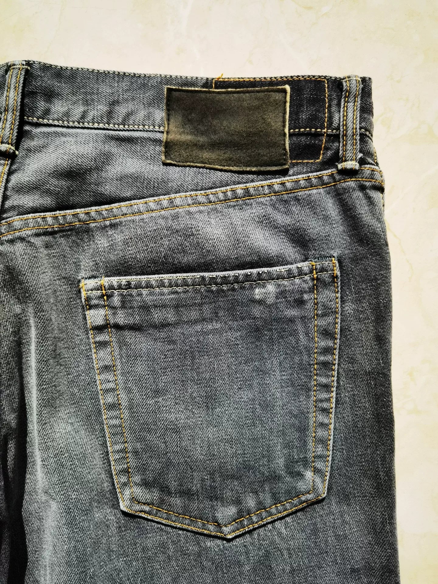 Visvim 04D10 Black Washed Jeans