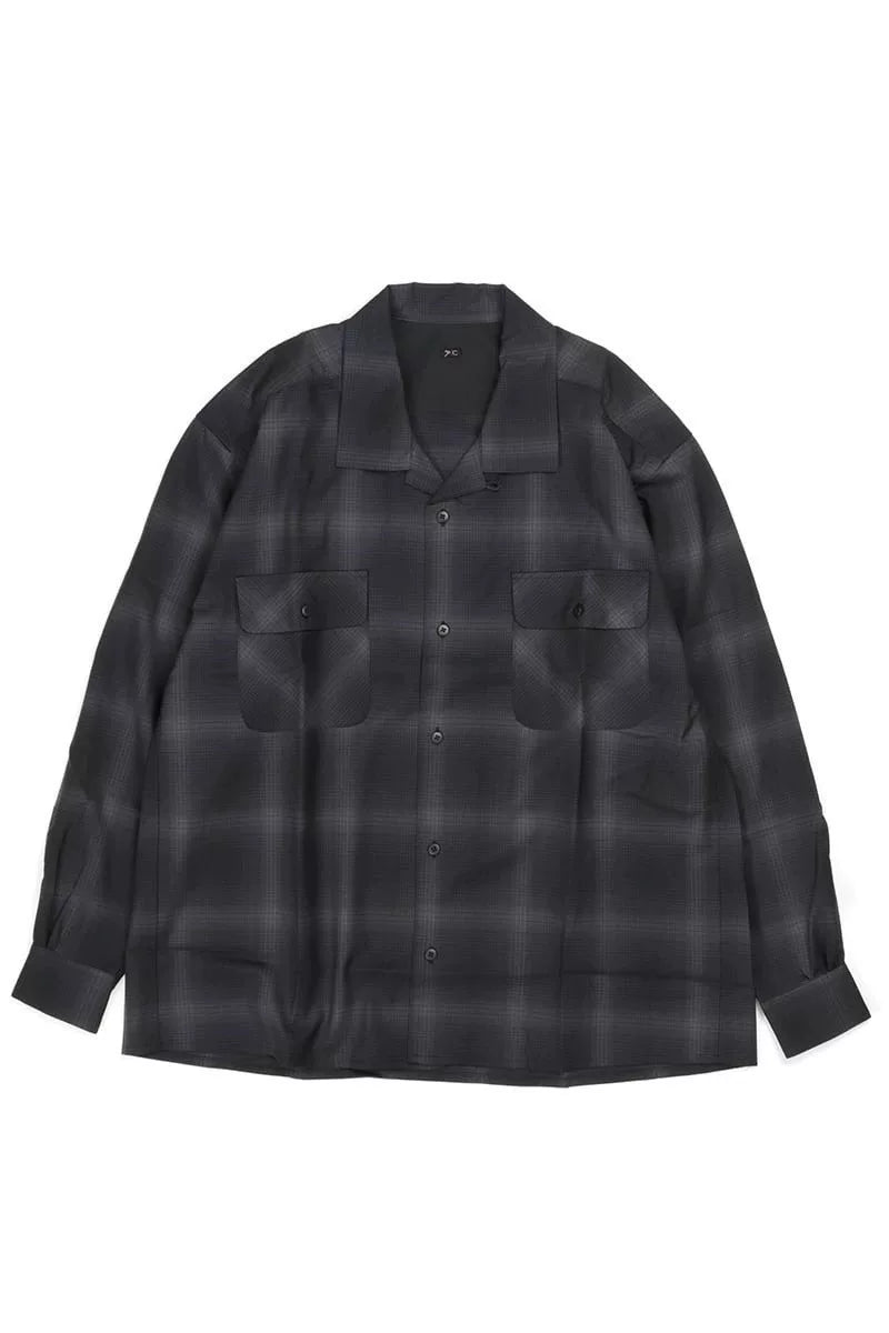Porter Classic Wool Plaid Shirt Jacket