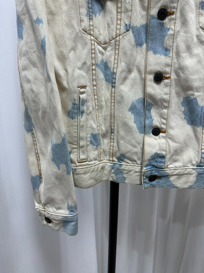 Dries Van Noten White Cloud Denim Jacket