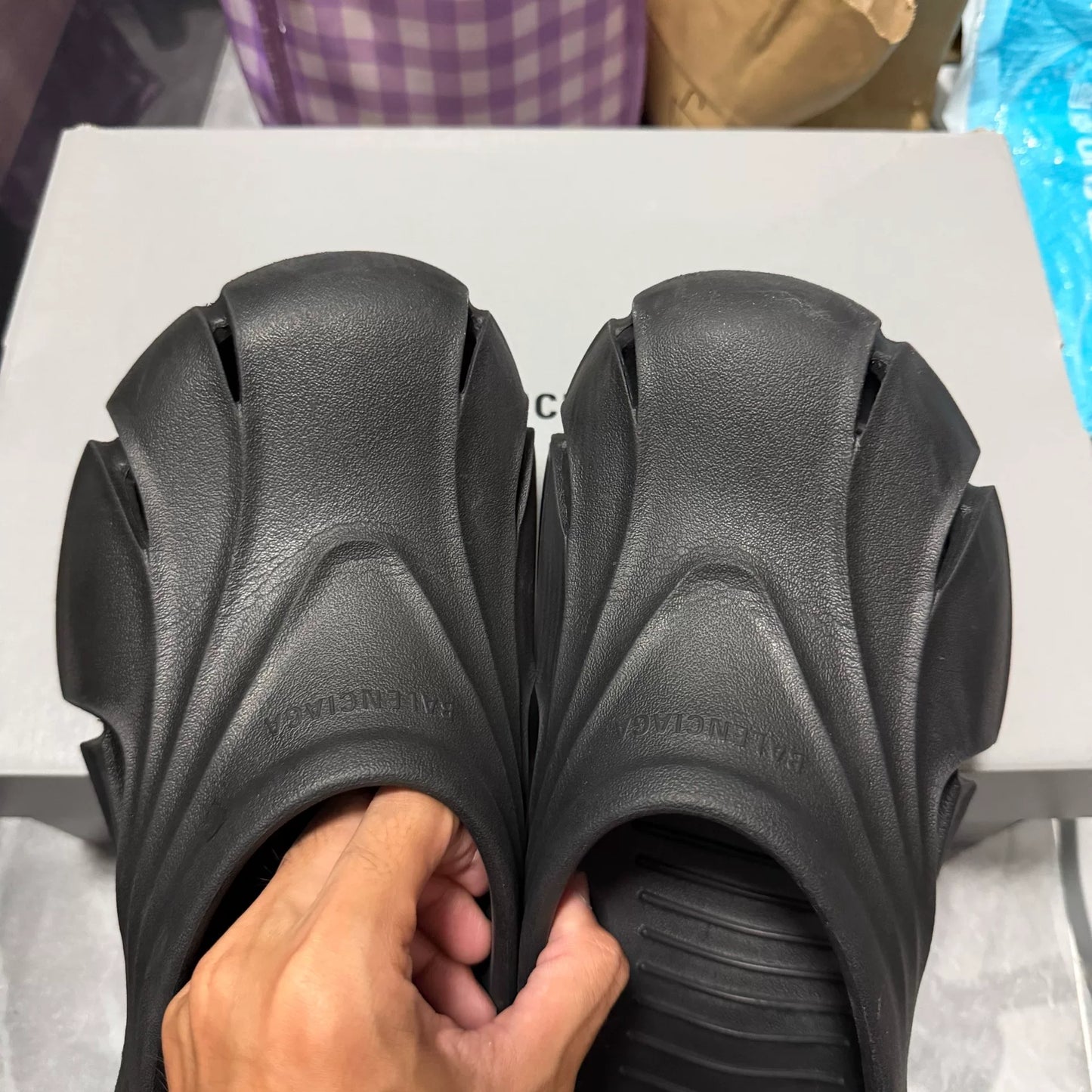 Balenciaga Molded Beach Slide Sandals