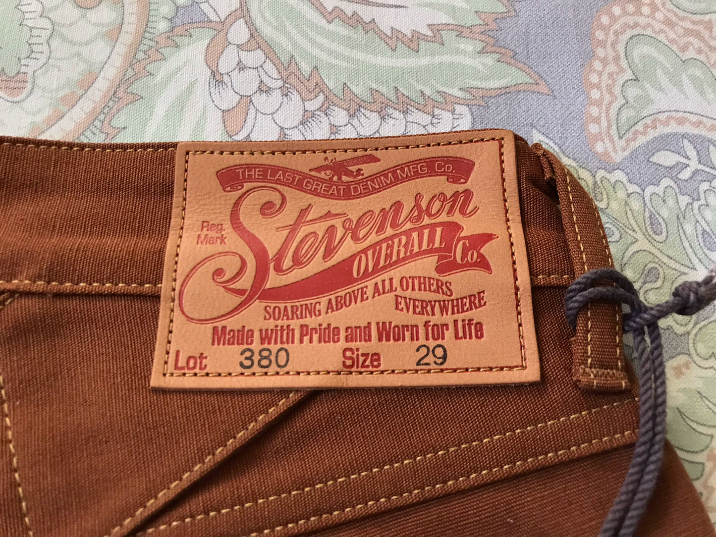 Stevenson Overall 380 Canvas Work Pants