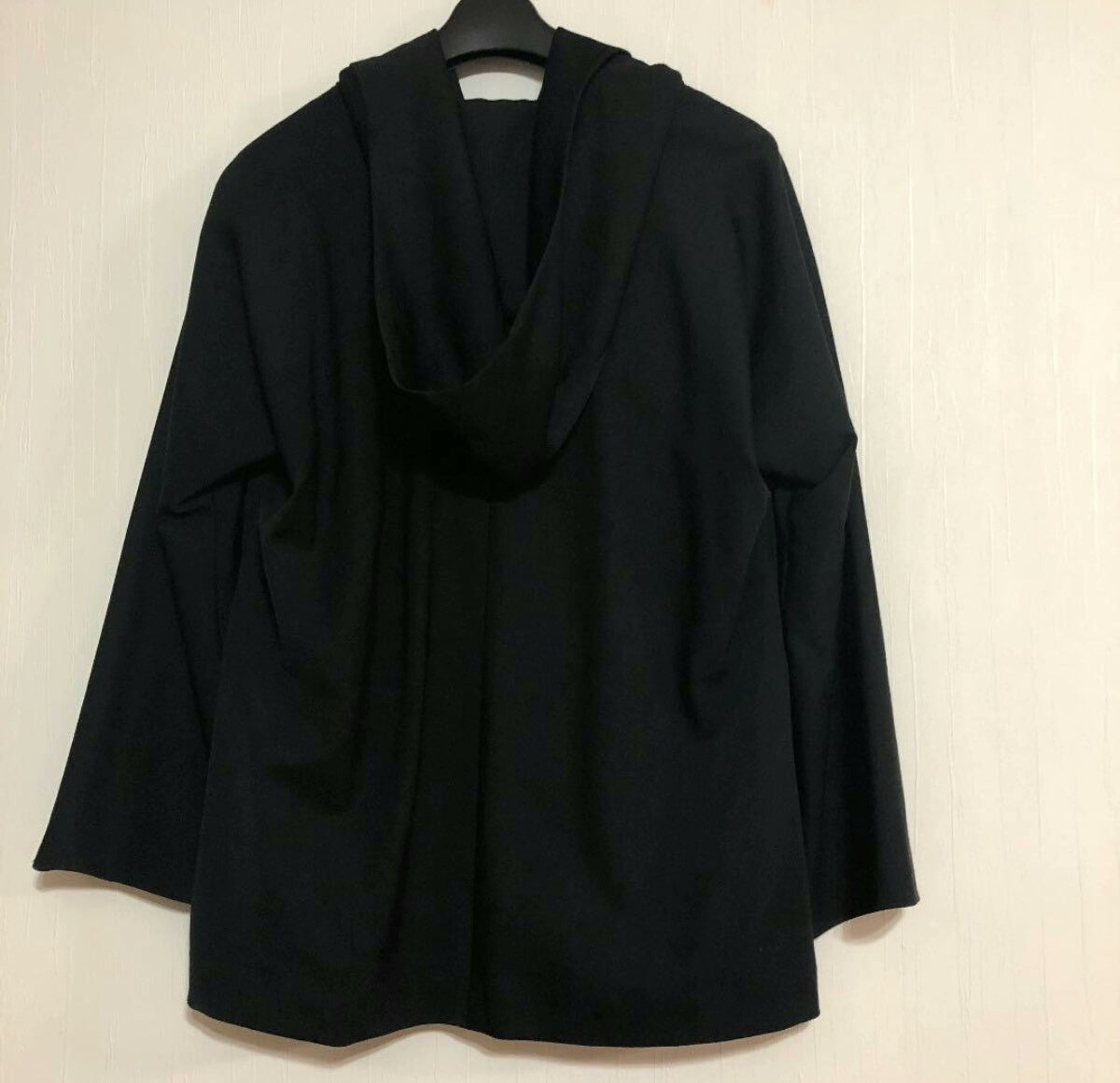 Black Hooded Jacket by Yohji Yamamoto