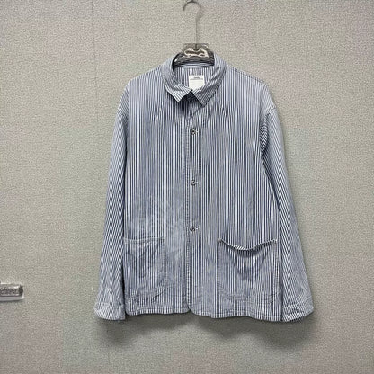 Visvim Coverall Hickory Dry Stripe