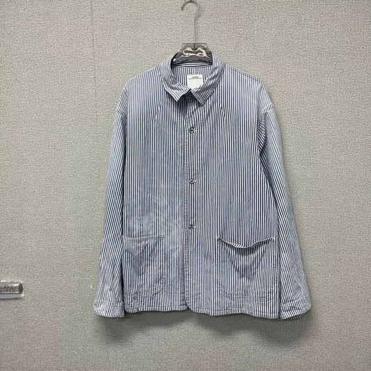 Visvim Coverall Hickory Dry Stripe