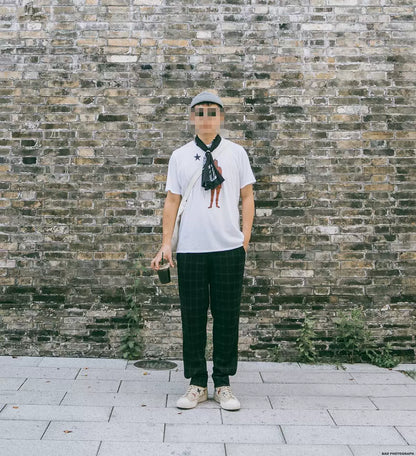 visvim indian print vintage tee shirt